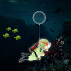 Lot de 2 Décorations Flottantes Aquarium