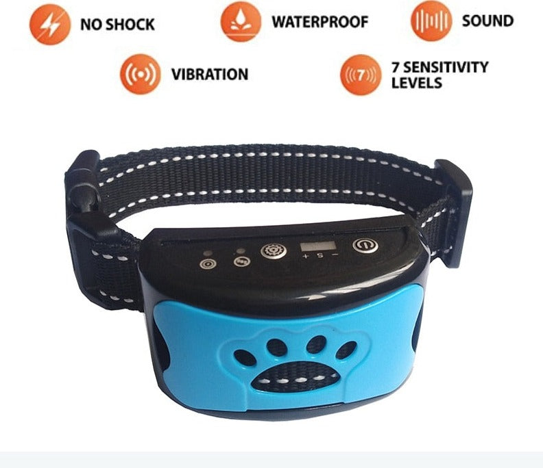 Collier anti aboiements rechargeable