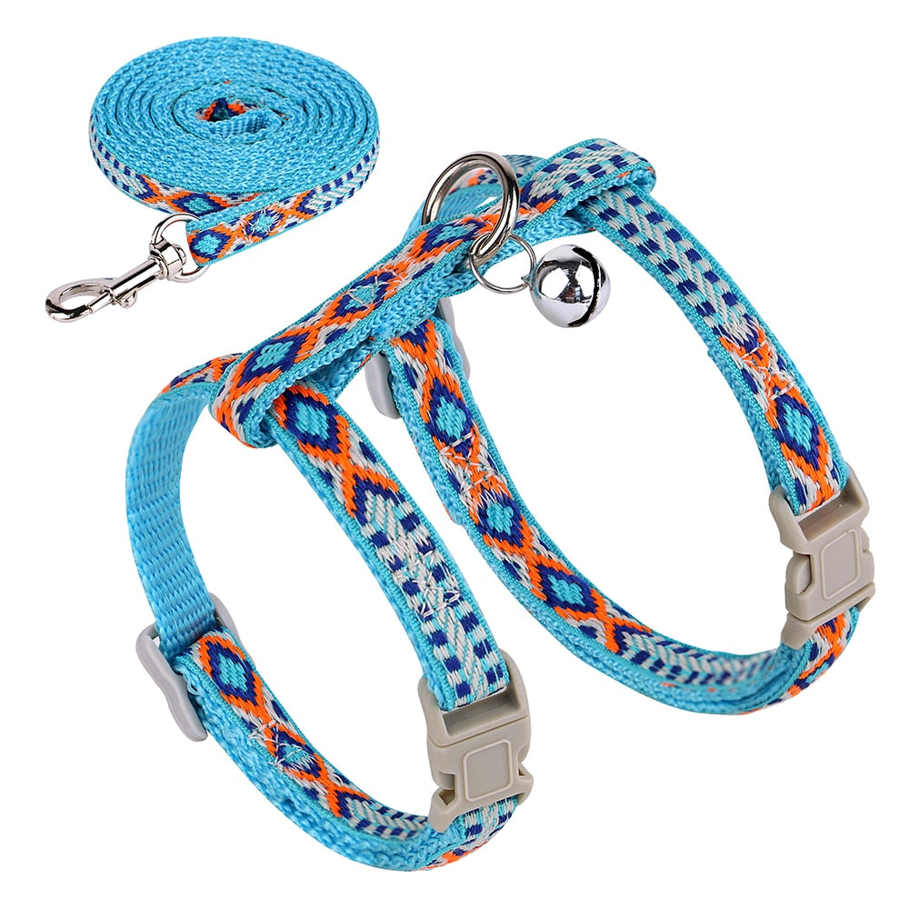 Ultra-Resistant Nylon Harness and Leash