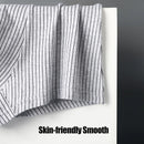 Lot de 4 Boxers Rayés en Coton Biologique