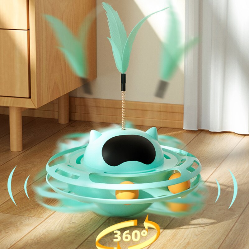 Soucoupe rotative à balles