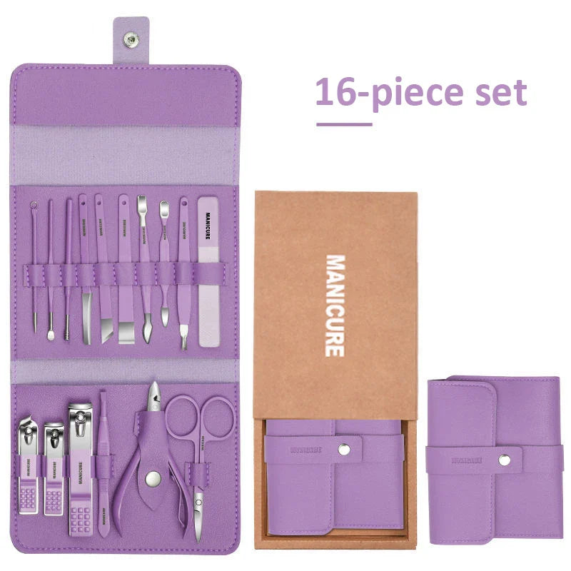 Kit cortauñas profesional portátil