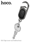 Traceur Anti-Perte HOCO E91J avec Mousqueton – Mini Localisateur Métallique pour Clés, Bagages et Véhicules