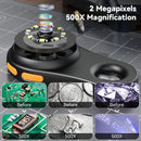 Microscope Loupe Numérique Portable 500X avec 8 LEDs Écran IPS 2 pouces
