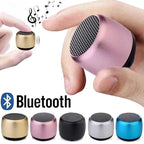 Mini enceinte Bluetooth M1 en métal — son stéréo surround, USB