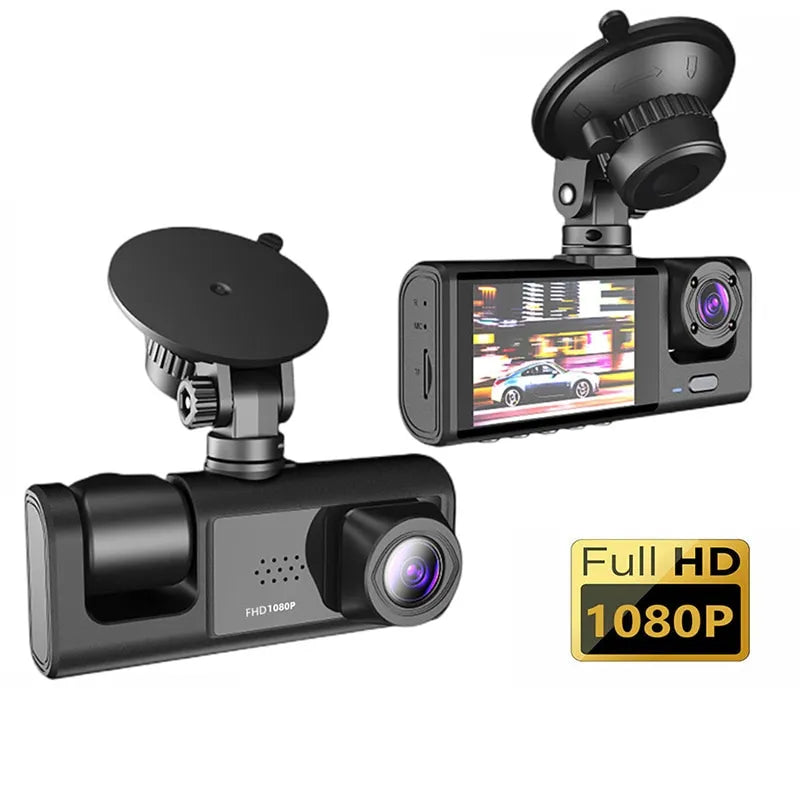 DASHCAM double objectif vision nocturne + carte SD 32gb