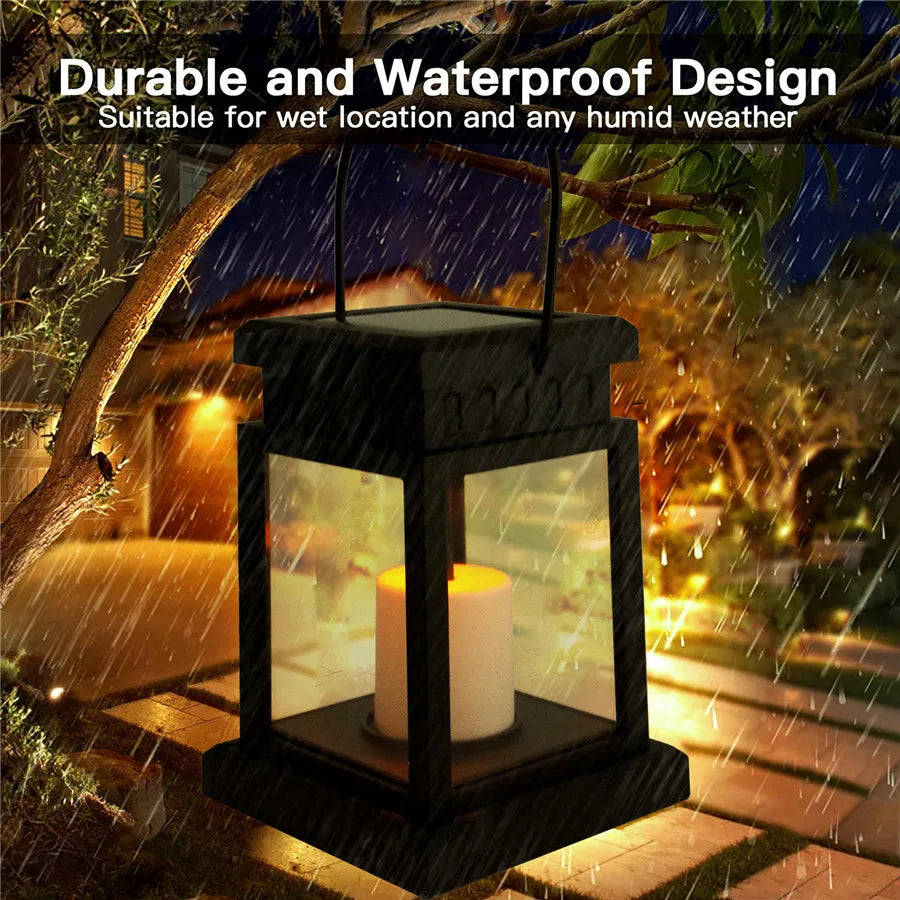 Lanterne Solaire Extérieure Suspendue – Éclairage Ambiance Chaleureuse – Décoration Jardin, Terrasse & Cour