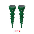 Lot de 2 Chasse taupes solaire