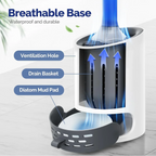 Brosse de toilette Hygiénique en silicone souple avec pulvérisateur intégré