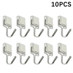 10 Crochets Magnétiques Muraux – Clés, Ustensiles, Accessoires