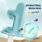 Brosse de toilette cactus silicone - anti bactérie