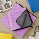 Serviette en Microfibres Bicolore