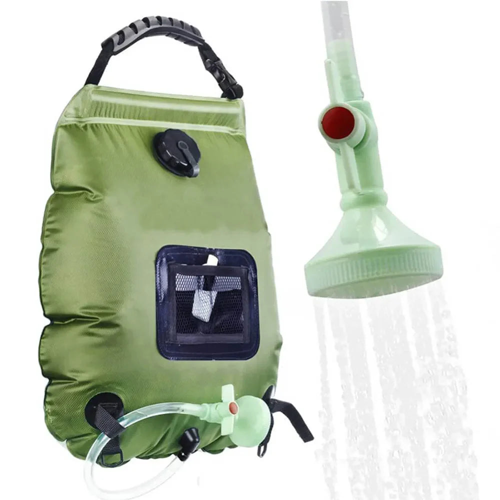 Ducha de Camping Portátil de 20L con Cabezal Integrado