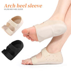Support talon en gel réglable — amorti anti-choc, soulagement fasciite plantaire