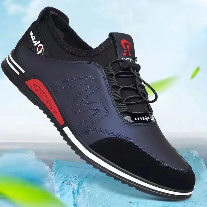 Lightweight and flexible men's sneakers