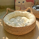 Panier pour Chat Cozy en osier