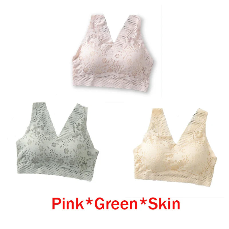 Pack de 3 Sujetadores Sin Costuras Excelente Sujeción