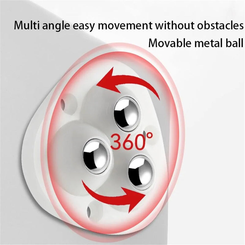 Roulettes auto-adhésives universelles - 8 pièces