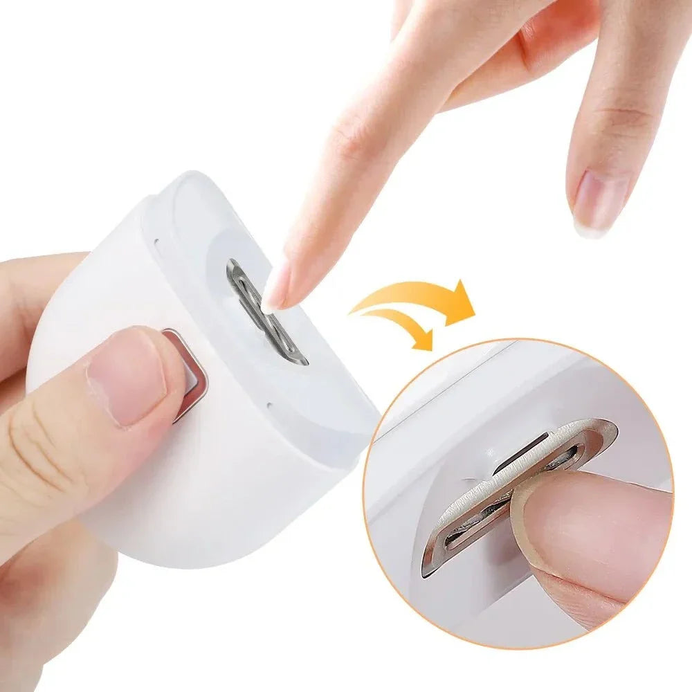 Coupe ongle électrique lumière LED intégrée
