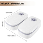 Distributeur Automatique de Nourriture Chat & Chien – Minuterie 48H, 2 Gamelles de 350ML