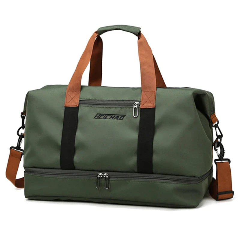 Bolsa de viaje de capacidad MÁXIMA - impermeable y multi-bolsillos