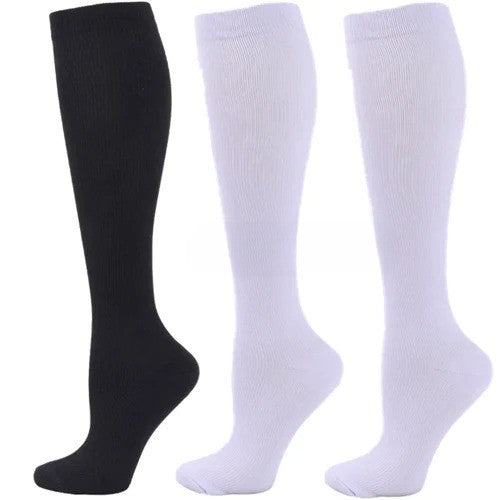 Pack of 3 Medical Compression Knee-High Socks