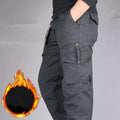 Pantalon militaire thermique - Multi poches Intérieur polaire