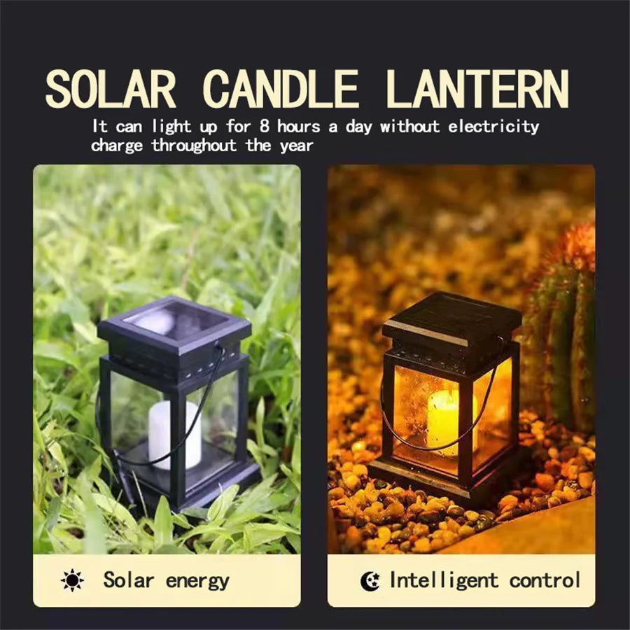Lanterne Solaire Extérieure Suspendue – Éclairage Ambiance Chaleureuse – Décoration Jardin, Terrasse & Cour