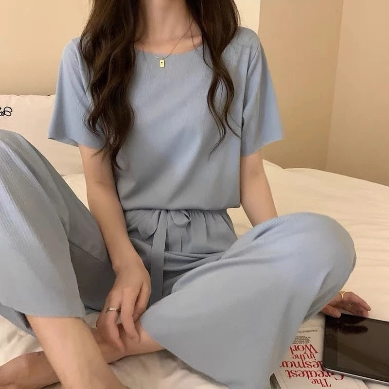 Pijama de seda helada