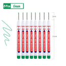 Ensemble de stylos marqueurs à tête longue 8pcs