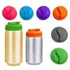 Bouchons Silicone Réutilisables pour Canettes – 6 Pièces