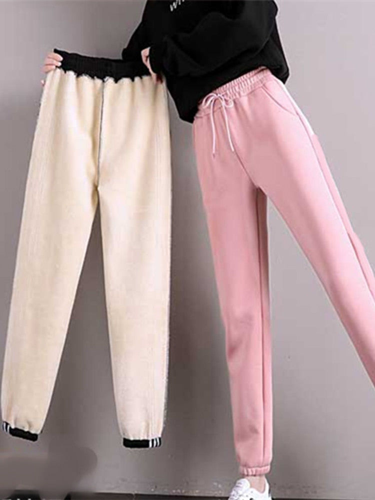Pantalón de chándal de felpa - Mujer
