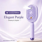 Brosse Lissante Électrique – Brume Fine, Lumière Rouge, Cheveux Secs & Humides