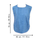 Bavoir XXL pour adulte en Microfibre lavable et réutilsable