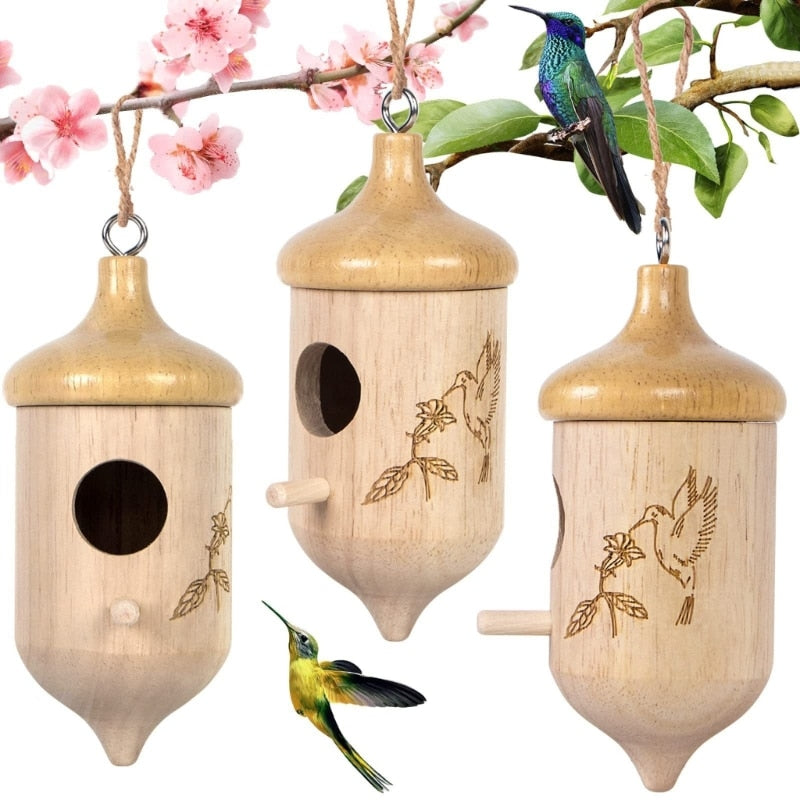 Nichoir à Oiseaux en Bois