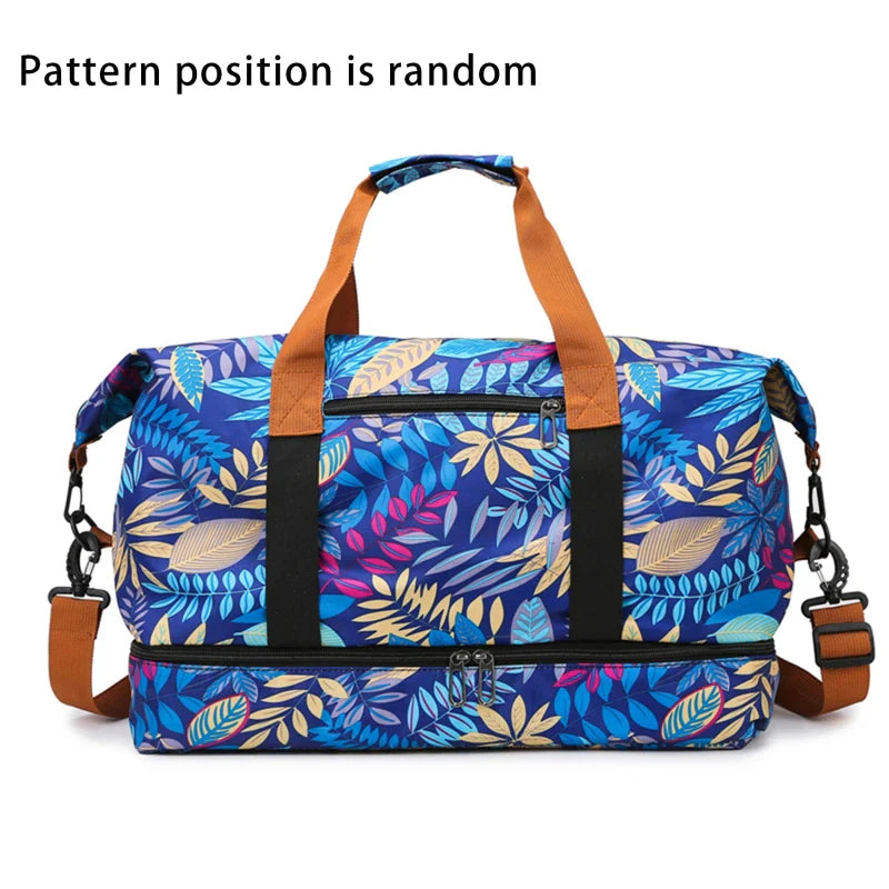 Bolsa de viaje de capacidad MÁXIMA - impermeable y multi-bolsillos