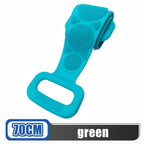 Brosse de douche exfoliante en silicone