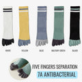 5 paires de Chaussettes Longues à 5 Doigts – Anti-Odeur & Anti-Frottement