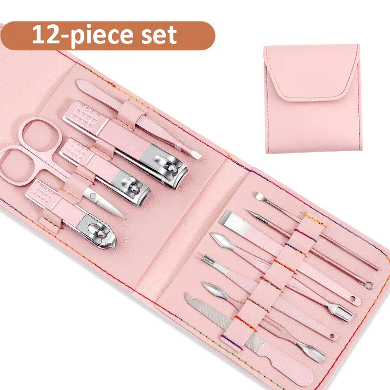 Kit cortauñas profesional portátil