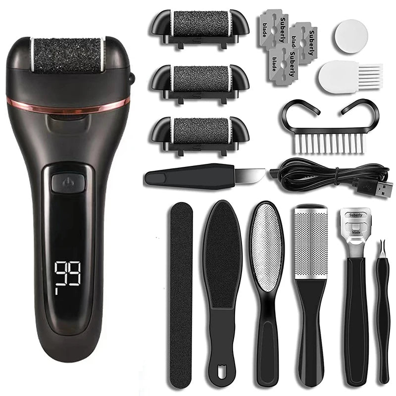 Kit Pédicure Électrique Pro – Soin Complet des Pieds