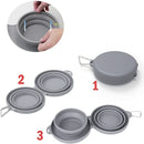 Gamelle Double de Voyage Pliable