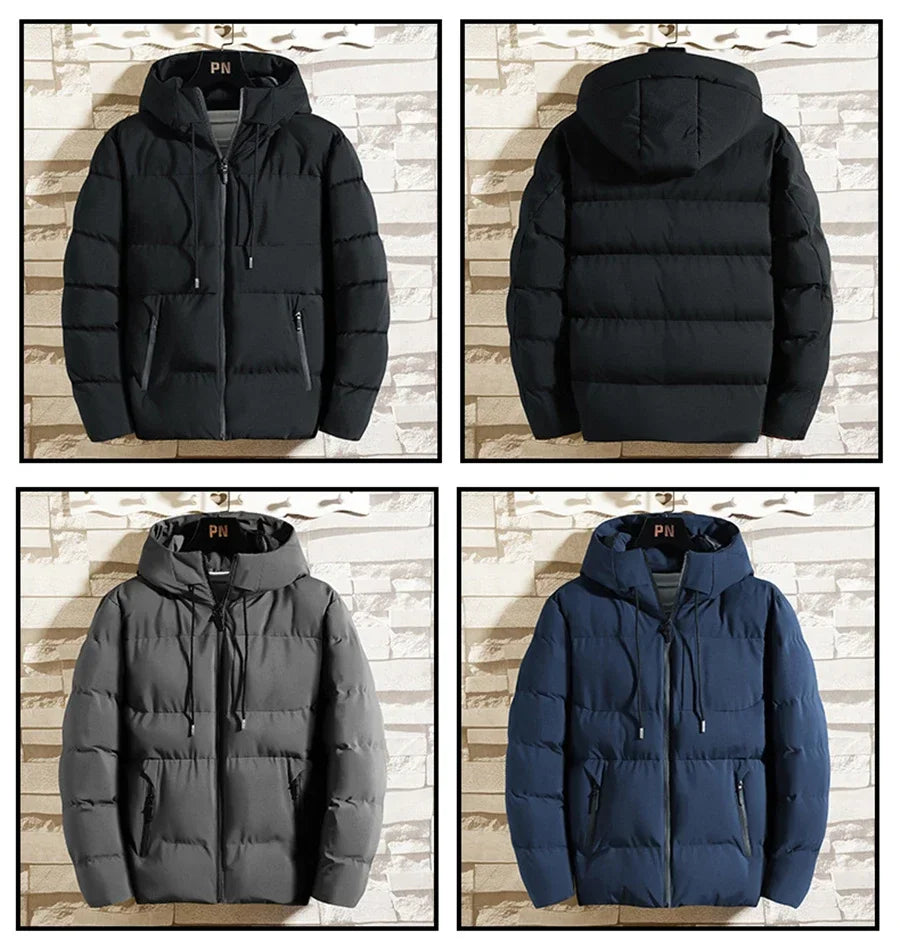 Doudoune Matelassée ULTRA Chaude Rembourrage Coton - Homme