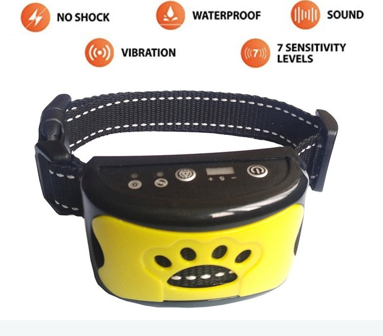 Collier anti aboiements rechargeable