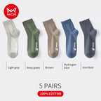 5 pares de calcetines 100% antibacterianos - Hombre