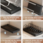 Rack Séparateur Coulissant pour Poêles & Casseroles