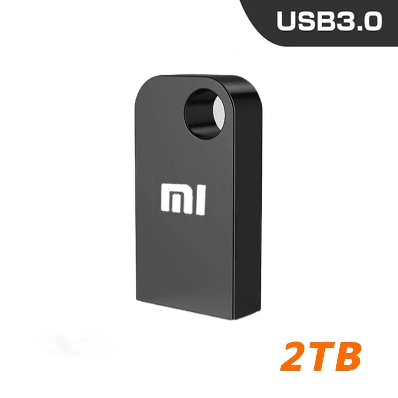Mini clé USB 3.0 en métal Capacité MAX - Jusqu'à 2TO + Adaptateur USB-C OFFERT