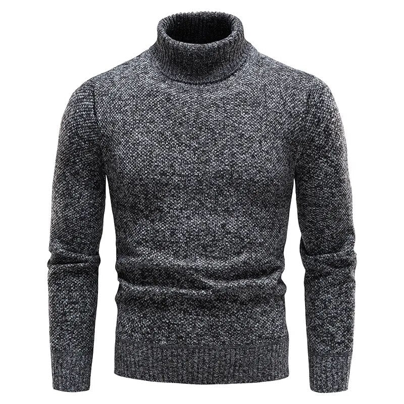 Jersey de cuello alto elegante para hombre