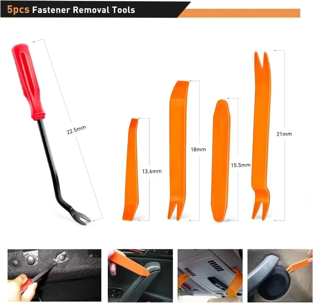 Kit Complet de Clips de Fixation de Voiture - 680PCS