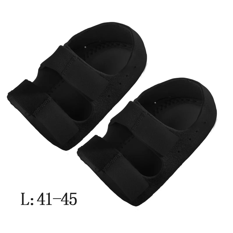 Soporte de talón de gel ajustable — amortiguación antichoque, alivio de la fascitis plantar