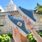 Basket Slip-on en Toile Légère - Femme